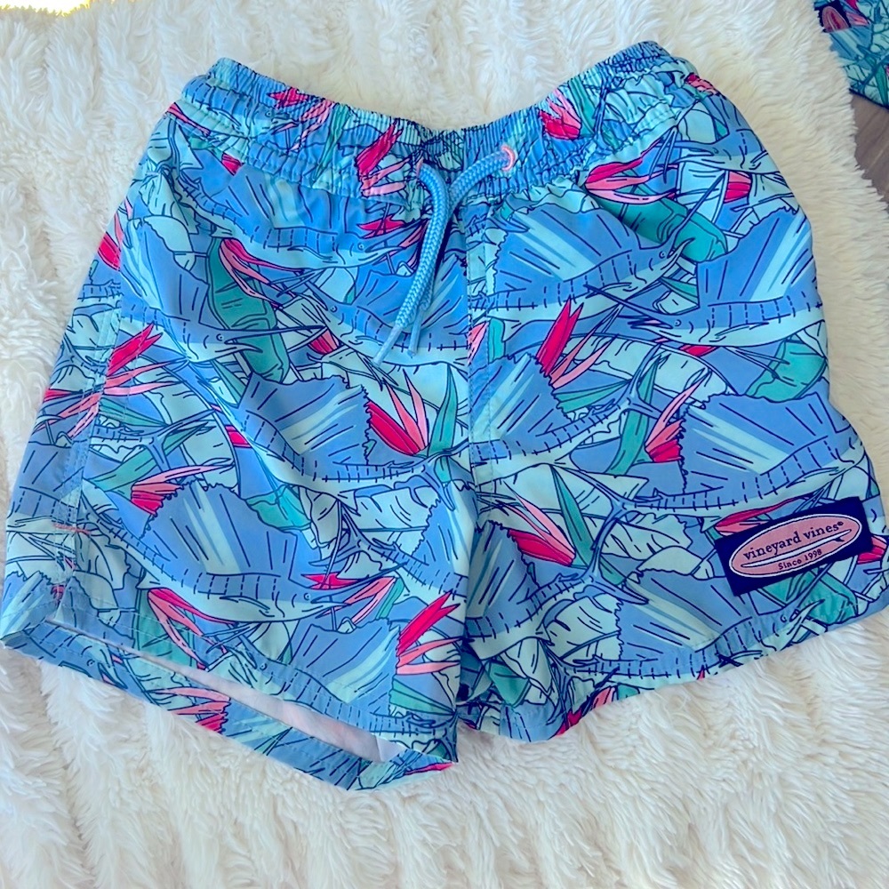 3T Vineyard Vine bathing suit with bag.